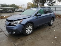 Subaru Outback salvage cars for sale: 2018 Subaru Outback 2.5I Premium