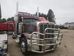 Salvage trucks for sale at Eldridge, IA auction: 2021 Peterbilt 389