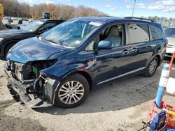 Salvage cars for sale at Windsor, NJ auction: 2012 Toyota Sienna XLE