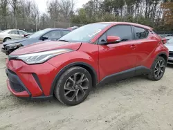 Toyota c-hr salvage cars for sale: 2021 Toyota C-HR XLE