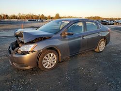 Salvage cars for sale at Lumberton, NC auction: 2015 Nissan Sentra S