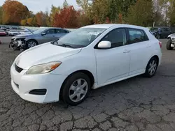 Toyota salvage cars for sale: 2011 Toyota Corolla Matrix