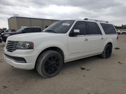 Lincoln Navigator salvage cars for sale: 2015 Lincoln Navigator L