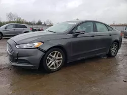 Salvage cars for sale at Columbia Station, OH auction: 2015 Ford Fusion SE