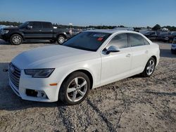 Salvage cars for sale at Houston, TX auction: 2019 Audi A4 Premium