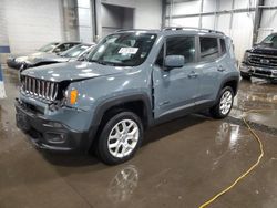 Jeep salvage cars for sale: 2018 Jeep Renegade Latitude