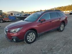 Salvage cars for sale at Florence, MS auction: 2018 Subaru Outback 2.5I Premium