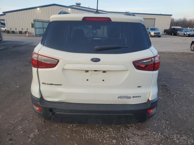 2020 Ford Ecosport SE