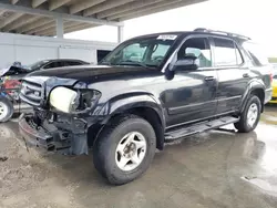 Toyota Vehiculos salvage en venta: 2002 Toyota Sequoia SR5