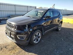 Jeep salvage cars for sale: 2018 Jeep Compass Limited