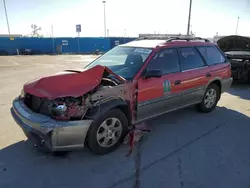 Subaru Legacy salvage cars for sale: 1999 Subaru Legacy Outback