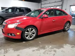 Salvage cars for sale at Blaine, MN auction: 2014 Chevrolet Cruze LTZ