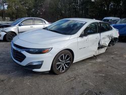 Salvage cars for sale at Austell, GA auction: 2024 Chevrolet Malibu RS