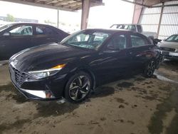 Salvage cars for sale at American Canyon, CA auction: 2023 Hyundai Elantra Limited