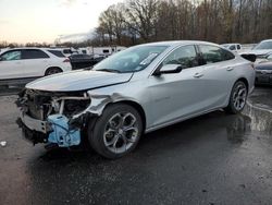 Salvage cars for sale at Glassboro, NJ auction: 2022 Chevrolet Malibu LT