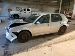 Volkswagen salvage cars for sale: 2002 Volkswagen Golf GLS TDI