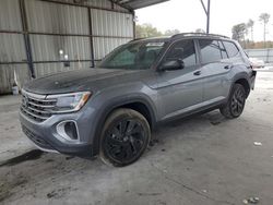 Salvage cars for sale at Cartersville, GA auction: 2024 Volkswagen Atlas SE