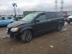 Salvage cars for sale at Elgin, IL auction: 2017 Dodge Grand Caravan SXT