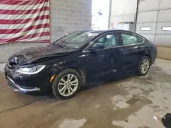 Chrysler salvage cars for sale: 2015 Chrysler 200 Limited