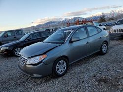 Salvage cars for sale at Magna, UT auction: 2010 Hyundai Elantra Blue