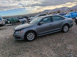 Salvage cars for sale at Magna, UT auction: 2013 Volkswagen Passat S