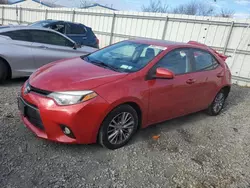 Vehiculos salvage en venta de Copart Albany, NY: 2015 Toyota Corolla L