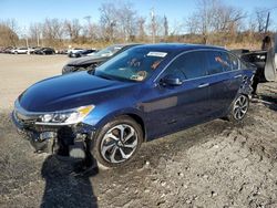 Salvage cars for sale at Marlboro, NY auction: 2017 Honda Accord EXL