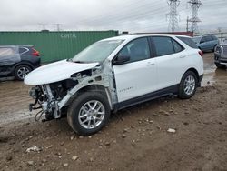 Salvage cars for sale at Elgin, IL auction: 2022 Chevrolet Equinox LS