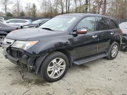 Acura mdx salvage cars for sale: 2009 Acura MDX