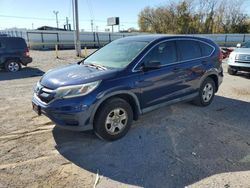 Honda salvage cars for sale: 2015 Honda CR-V LX