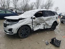 Salvage cars for sale at Cicero, IN auction: 2022 Chevrolet Equinox RS