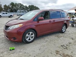 Toyota Sienna le salvage cars for sale: 2014 Toyota Sienna LE