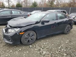 Salvage cars for sale at Waldorf, MD auction: 2017 Honda Civic EX