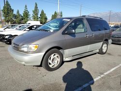 Salvage cars for sale at Rancho Cucamonga, CA auction: 1999 Toyota Sienna LE