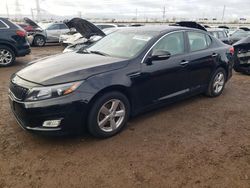 KIA salvage cars for sale: 2015 KIA Optima LX