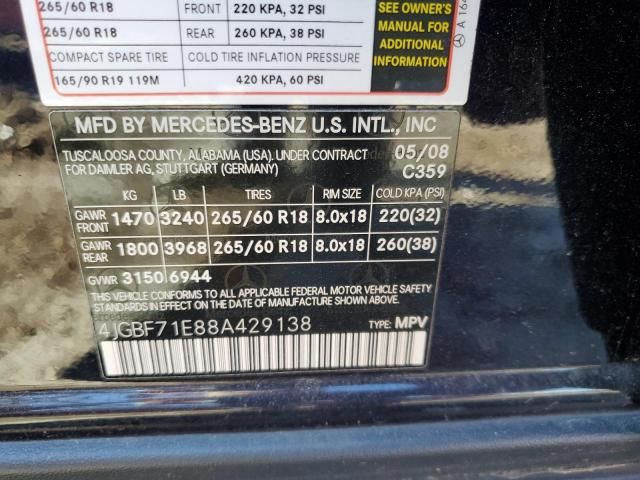 2008 Mercedes-Benz GL 450 4matic