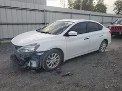 Nissan salvage cars for sale: 2017 Nissan Sentra S