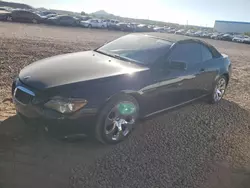 BMW 6 Series salvage cars for sale: 2005 BMW 645 CI Automatic