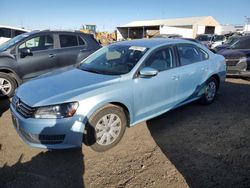 2012 Volkswagen Passat S en venta en Brighton, CO