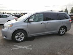 Toyota Sienna le Vehiculos salvage en venta: 2011 Toyota Sienna LE