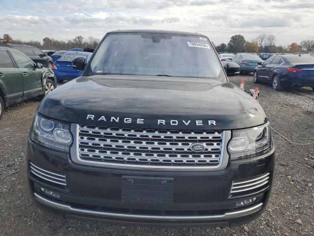 2016 Land Rover Range Rover HSE