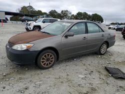 Toyota salvage cars for sale: 2002 Toyota Camry LE