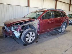 Salvage cars for sale at Pennsburg, PA auction: 2012 Subaru Outback 2.5I Premium