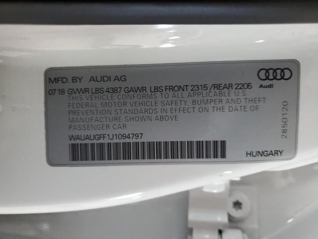 2018 Audi A3 Premium