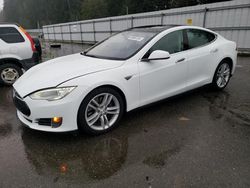 Salvage cars for sale at Arlington, WA auction: 2016 Tesla Model S