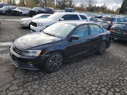 Salvage cars for sale at Portland, OR auction: 2016 Volkswagen Jetta Sport