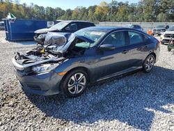 Salvage cars for sale at Ellenwood, GA auction: 2017 Honda Civic LX