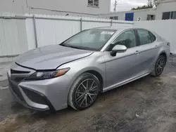 Salvage cars for sale from Copart Opa Locka, FL: 2024 Toyota Camry SE Night Shade