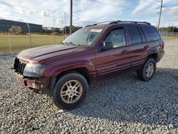 Jeep Grand Cherokee Limited salvage cars for sale: 1999 Jeep Grand Cherokee Limited