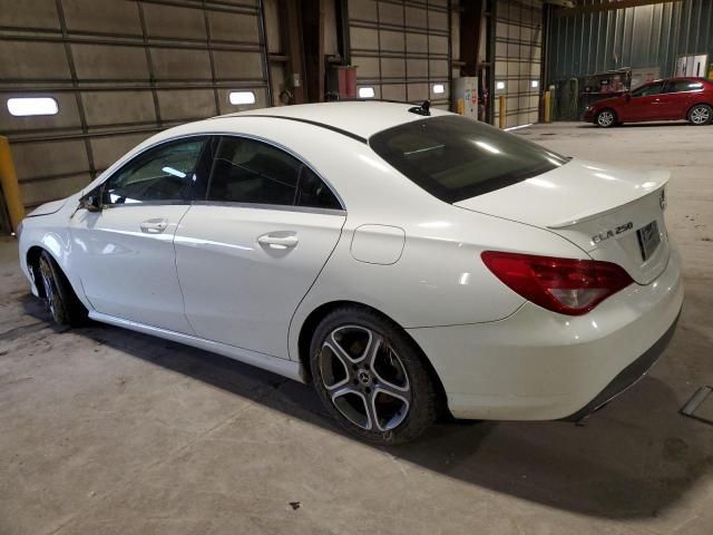 2018 Mercedes-Benz CLA 250